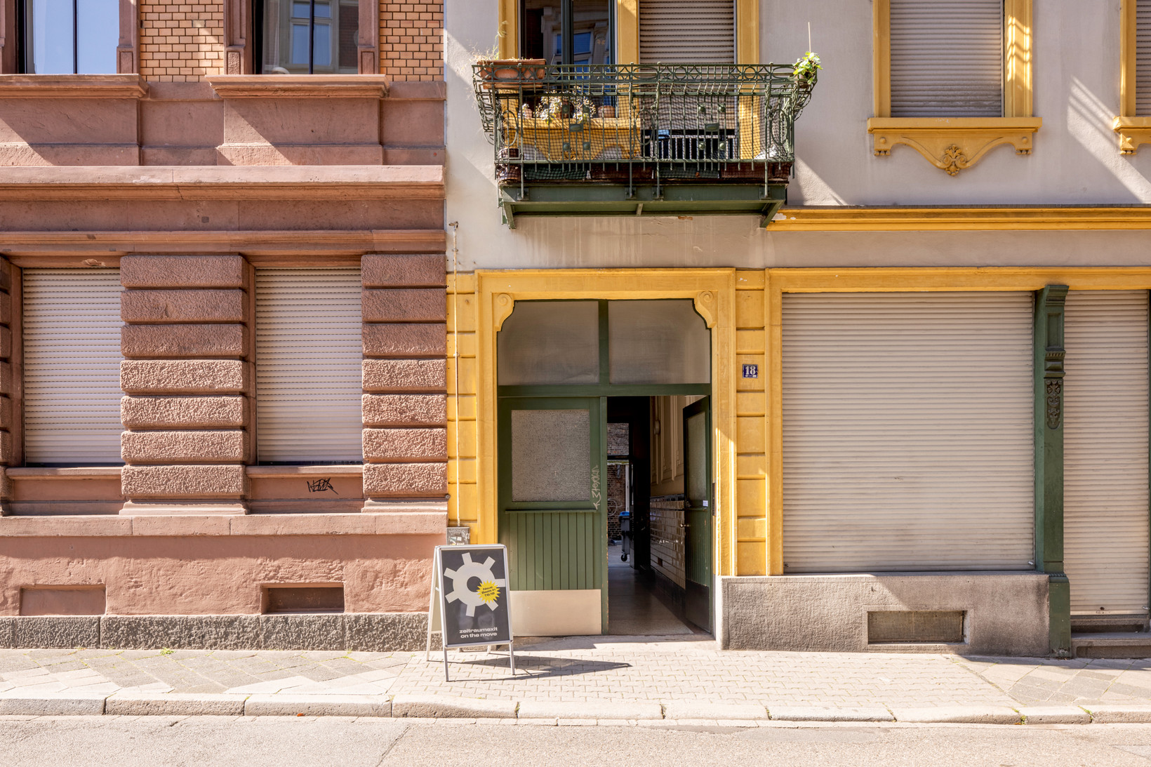 Eingang zeitraumexit