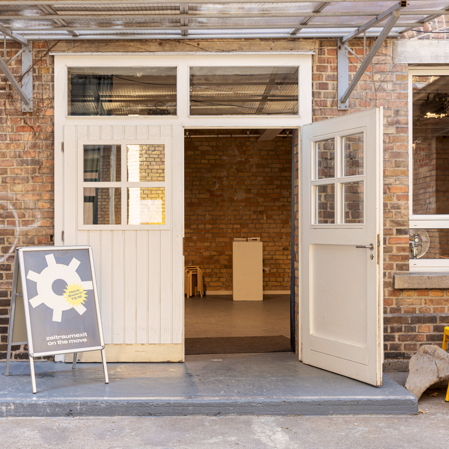 Eingangstür Veranstaltungsraum