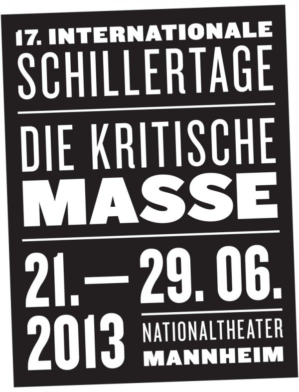17. Internationale Schillertage | 21.-29.06.2013